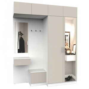 Набор мебели для прихожей "Марсель-260" МР 01-260 В2490 Ш2000 Г580 (ЛД.. Набор мебели для прихожей "Марсель-260" МР 01-260 В2490 Ш2000 Г580 (ЛД..